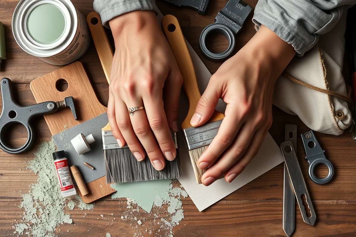 hardware swaps tools supplies printable — Hardware Swaps Tools Supplies Printable (the finished result)